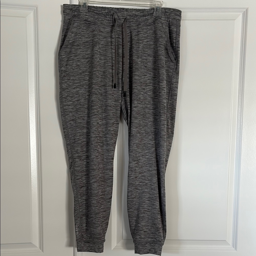 Title nine Gray Track Pants with Elastic Waistband size L